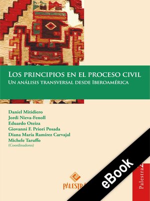 cover image of Los principios en el proceso civil